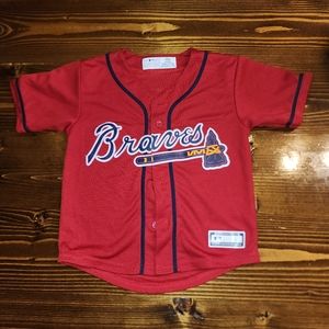 Official Atlanta Braves Freeman Toddler Jersey 2T